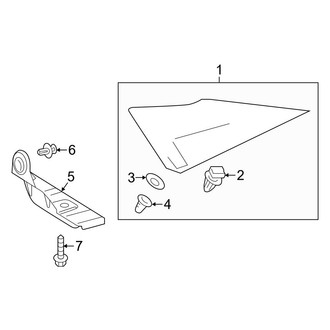 Toyota OE - Quarter Panel - Exterior Trim