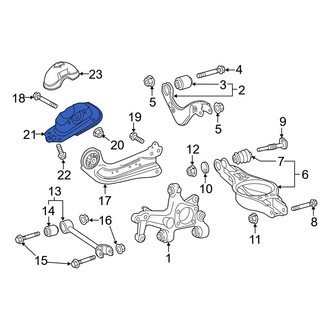Toyota OE - Left Suspension Trailing Arm Bracket