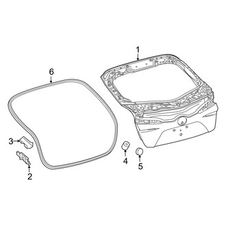 Toyota OE - Lift Gate - Gate & Hardware (Advanced / Plus / Premium)