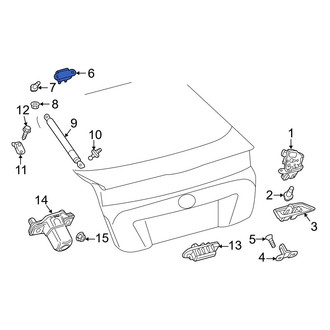 Toyota OE - Rear Liftgate Hinge