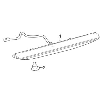 Toyota OE - Rear Lamps - High Mounted Stop Lamp (Four / Four Touring / One / Three / Three Touring / Two / Two Eco)