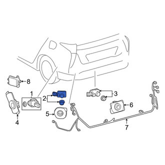 Toyota OE - Front Inner Parking Aid Sensor