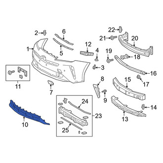 Toyota OE - Front Lower Grille