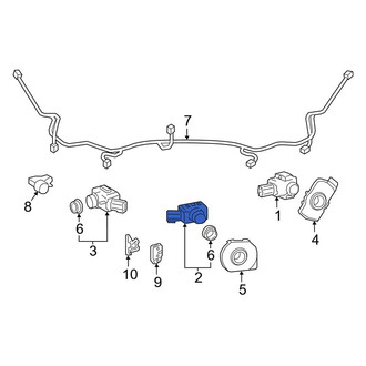Toyota OE - Front Inner Parking Aid Sensor