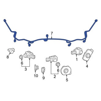 Toyota OE - Parking Aid System Wiring Harness
