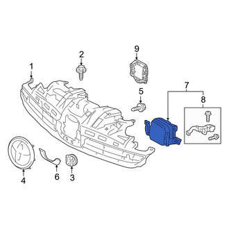 Toyota OE - Front Cruise Control Distance Sensor