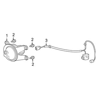 Toyota OE - Front Lamps - Fog Lamps