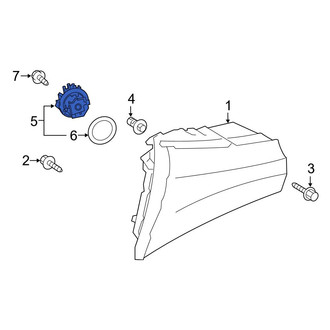 Toyota OE - Rear Outer Tail Light Bulb