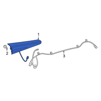 Toyota OE - Rear Left Upper Tail Light Assembly