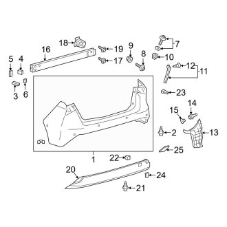 2022 Toyota Prius OEM Bumpers | Front & Rear — CARiD.com