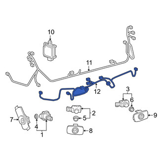 Toyota OE - Rear Parking Aid System Wiring Harness