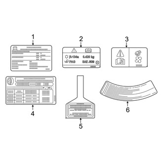 Toyota OE - Information Labels - Labels