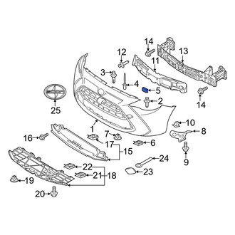 Toyota OE - Bumper Seal