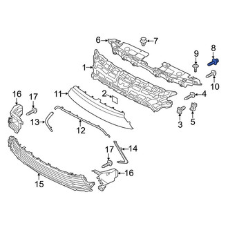 Toyota OE - Grille Reinforcement Clip