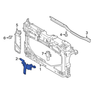 Toyota OE - Front Hood Latch Support