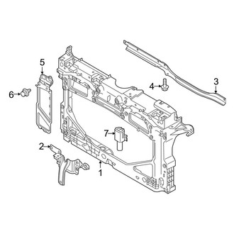 Toyota OE - Radiator Support