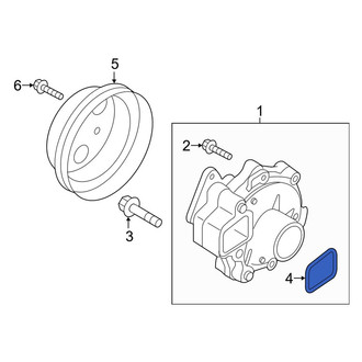 Toyota OE - Engine Water Pump Gasket