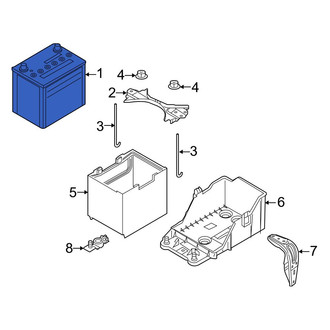 Toyota OE - Vehicle Battery