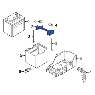 Toyota OE - Battery Hold Down