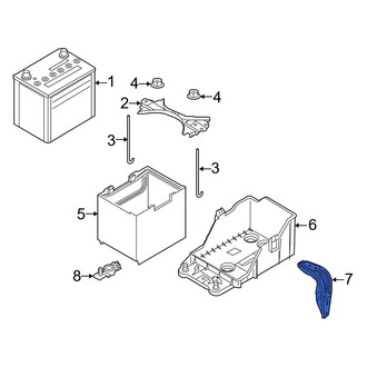 Toyota OE - Battery Tray Bracket