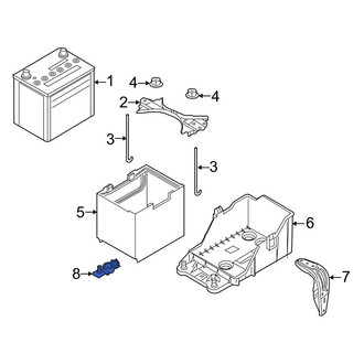 Toyota OE - Battery Cable Terminal End