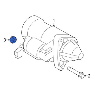 Toyota OE - Starter Nut