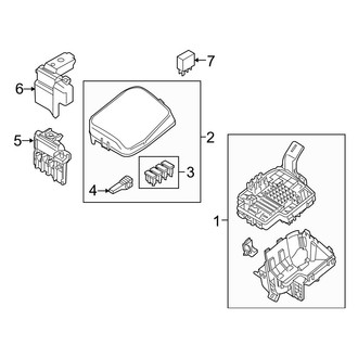 Toyota OE - Electrical - Fuse & Relay (Engine Compartment)