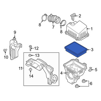 Toyota OE - Engine Air Filter
