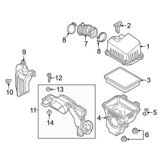 Toyota OE - Engine / Transaxle - Air Intake