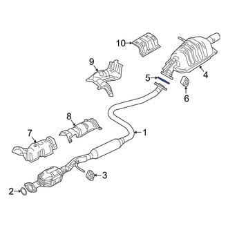 Toyota OE - Exhaust Muffler Gasket
