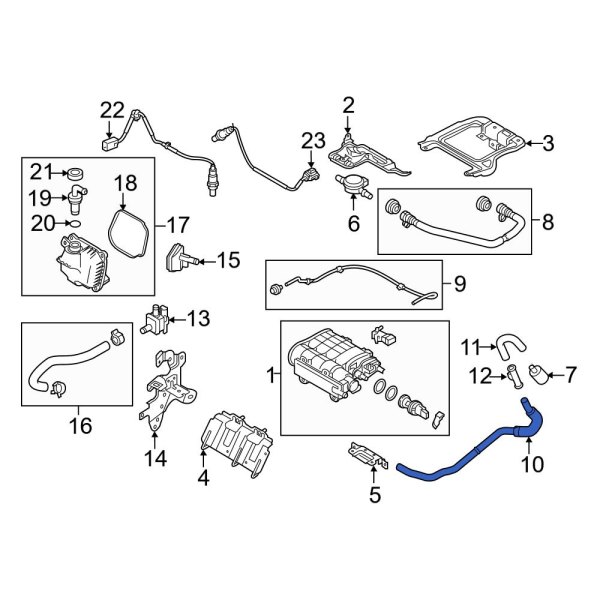 Evaporative Emissions System Lines