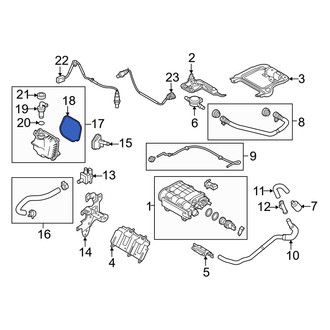 Toyota OE - Vapor Canister Purge Valve Assembly Gasket