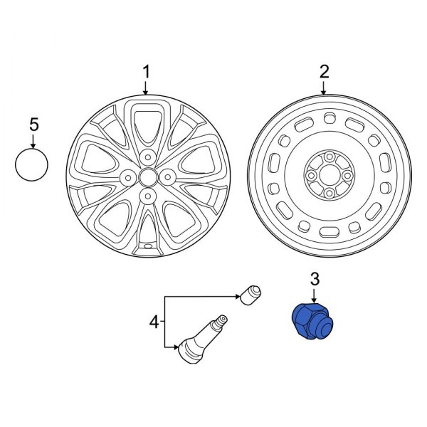 Wheel Lug Nut