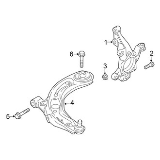 Toyota OE - Front Suspension - Suspension Components