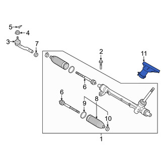Toyota OE - Front Steering Coupling Boot