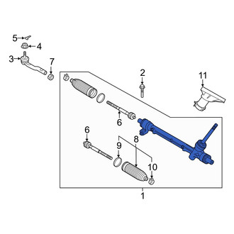 Toyota OE - Rack and Pinion Assembly