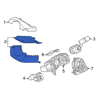 Toyota OE - Lower Steering Column Cover