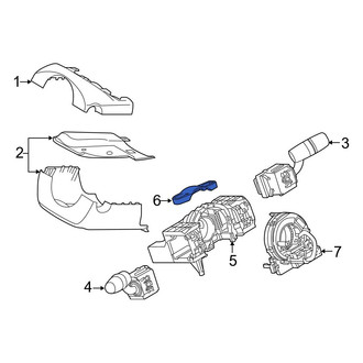 Toyota OE - Steering Column Tube Clamp