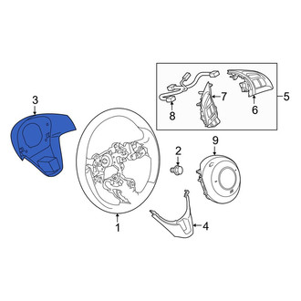 Toyota OE - Steering Wheel Back Cover