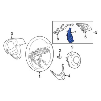 Toyota OE - Steering Wheel Radio Controls