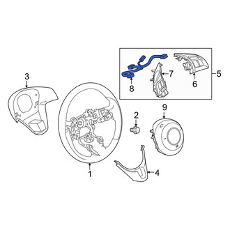 Toyota OE - Steering Wheel Wiring Harness