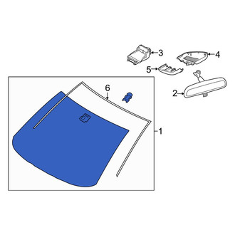 Toyota OE - Front Windshield