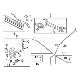 Toyota OE - Washer Fluid Level Sensor Seal