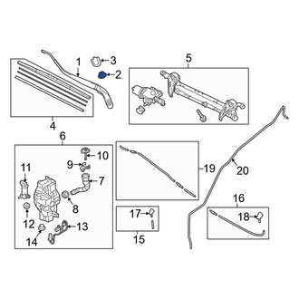 Toyota OE - Wiper Arm Nut