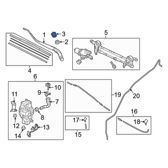 Toyota OE - Wiper Arm Cap