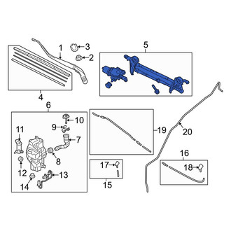 Toyota OE - Wiper Motor