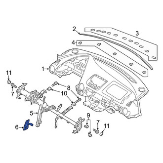 Toyota OE - Instrument Panel Crossmember Bracket