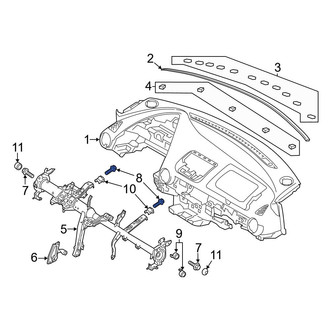 Toyota OE - Inner Instrument Panel Crossmember Bolt