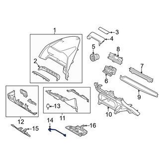 Toyota OE - Right Instrument Panel Trim Panel