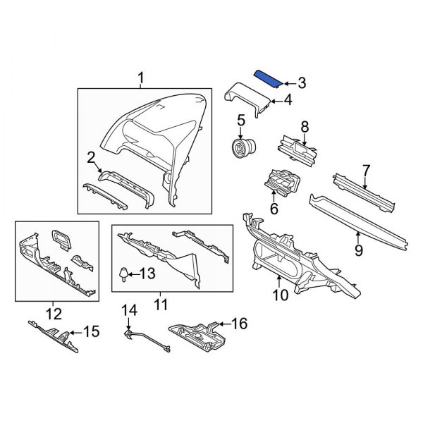 Instrument Panel Trim Panel